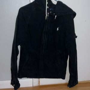 Large polo Ralph Lauren hoodie zip up jacket
